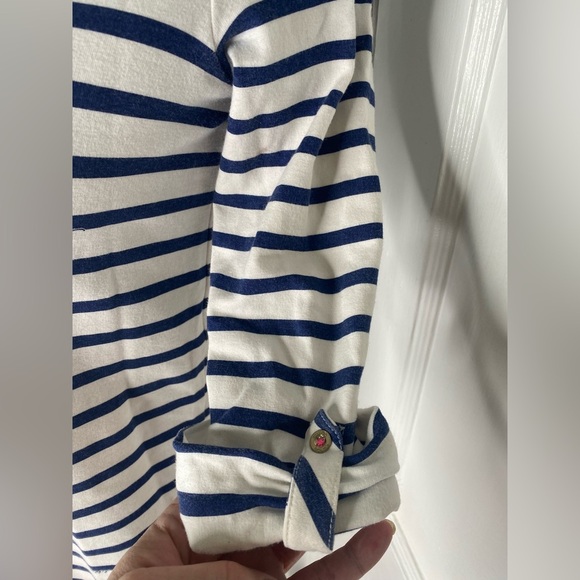 LILLY PULITZER Striped Navy and Pink Dress - Picture 5 of 10